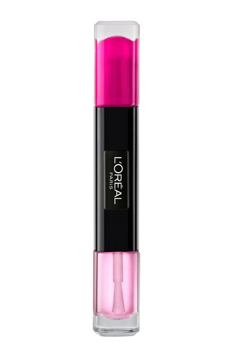 L'Oreal Paris, Infallible, Nail Polish 2-In-1, 132, Painty Pink, 2 x, 5 ml - Feel You