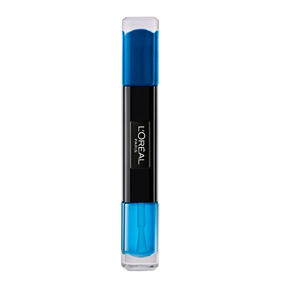 L'Oreal Paris, Infallible, Nail Polish 2-In-1, 133, Blue Pallet, 2 x, 5 ml - Feel You