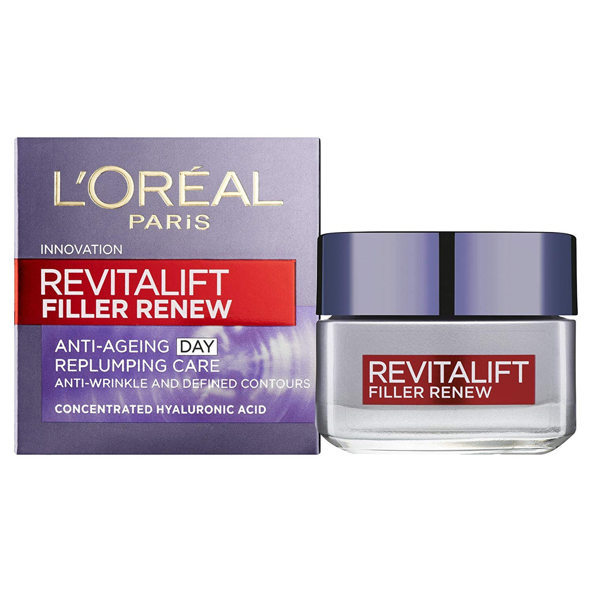 L'Oreal Paris, Revitalift Filler, Anti-Ageing, Cream, For Face, 50 ml - Feel You