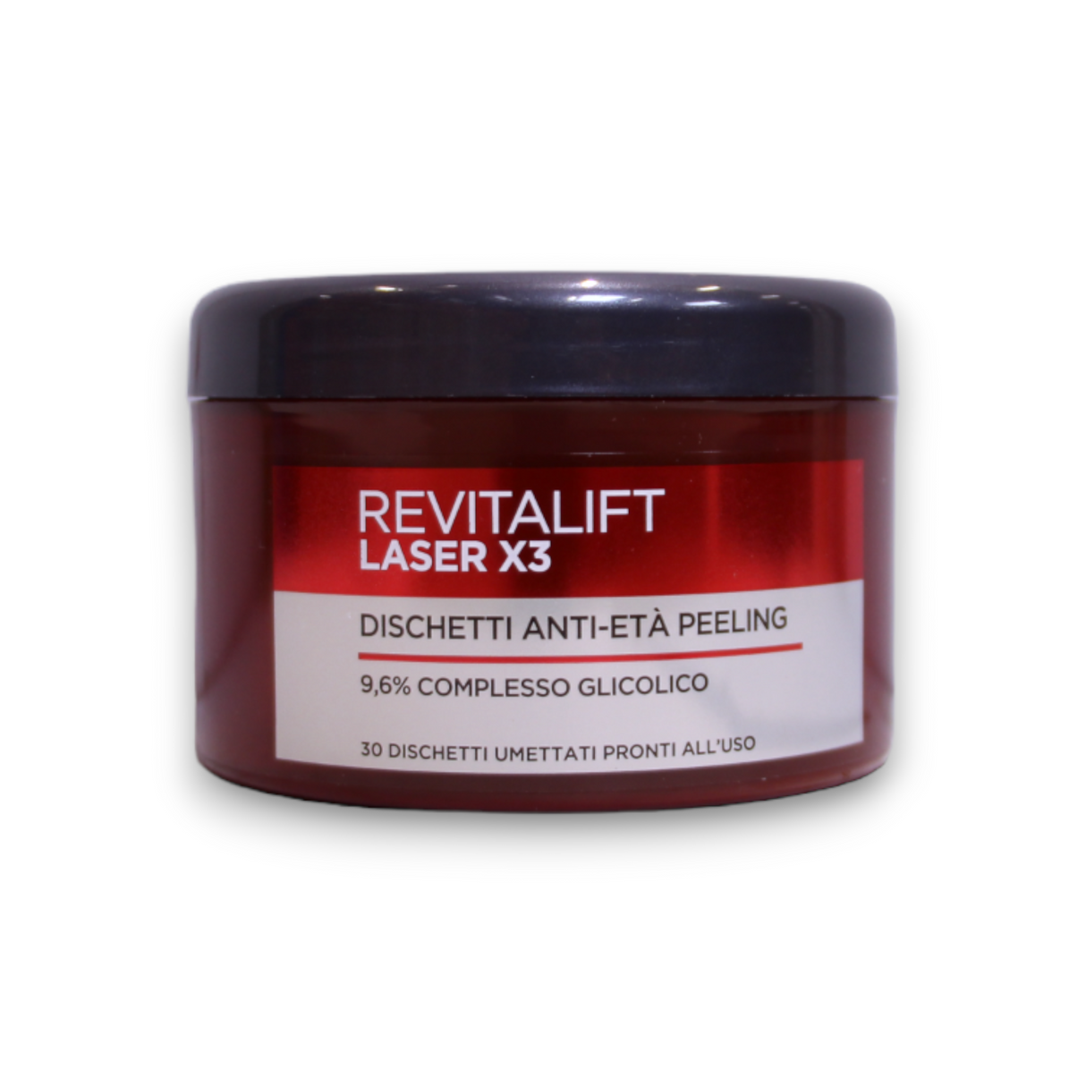 L'Oreal Paris, Revitalift Laser X3, Glycolic Acid, Anti-Ageing, Peel-Off Pads, 30 pcs - Feel You