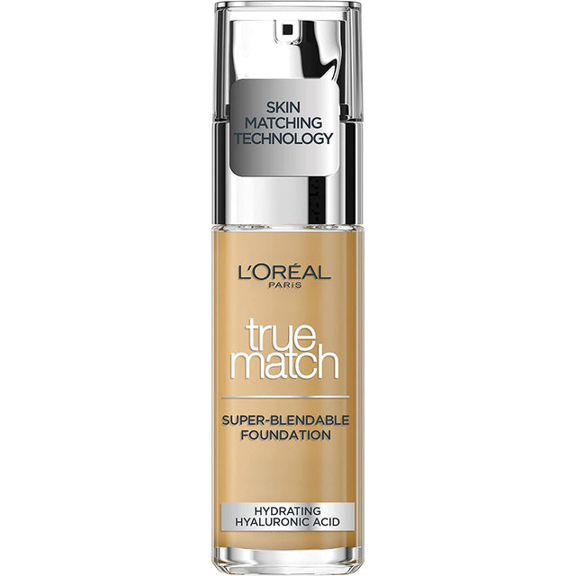 L'Oreal Paris, True Match, Liquid Foundation, 7R/7C, Ambre Rose, SPF 17, 30 ml *Tester - Feel You
