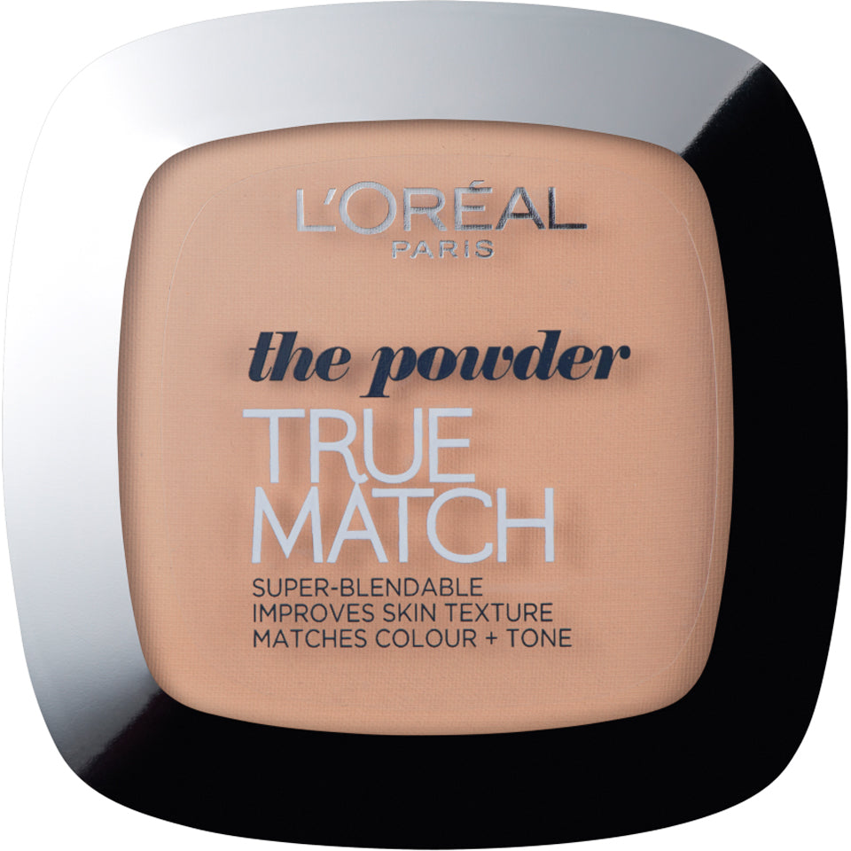 L'Oreal Paris, True Match, Mattifying, Compact Powder, 3R/3C, Rose Beige, 9 g - Feel You
