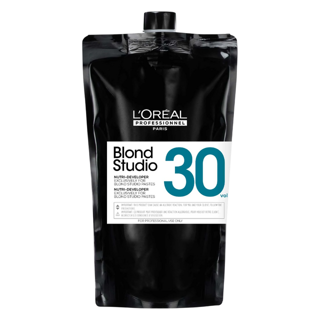 L'Oreal Professionnel, Blond Studio Nutri-Developer, Lightening, Hair Oxidant Cream, 30 vol, 1000 ml - Feel You