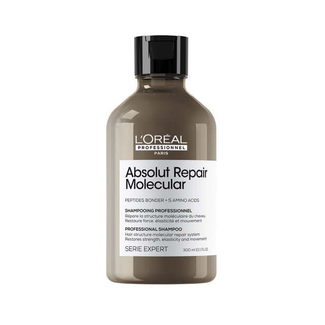 L'Oreal Professionnel, Serie Expert Absolut Repair Molecular, Hair Shampoo, Repairing, 300 ml - Feel You