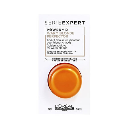 L'Oreal Professionnel, Serie Expert PowerMix Shot, Hair Cream Treatment, Warm Blonde, 15 ml - Feel You