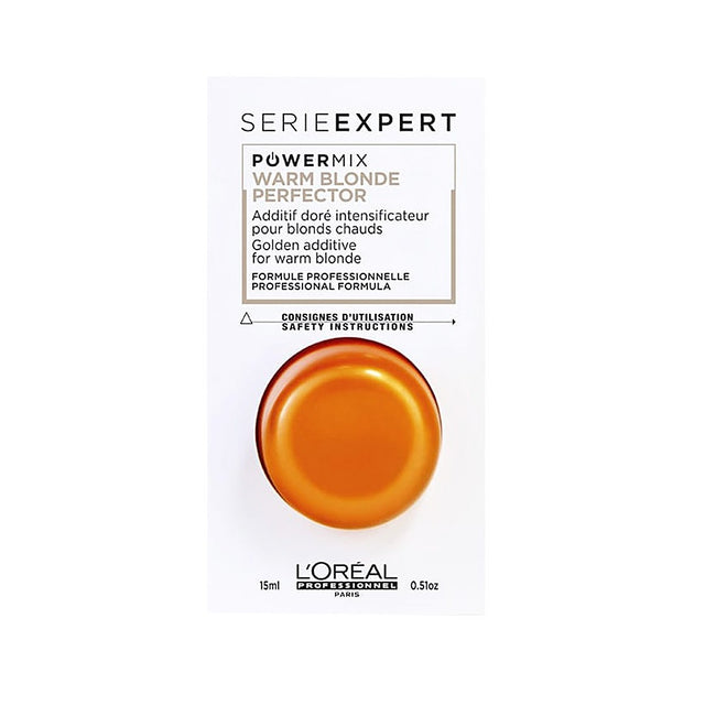 L'Oreal Professionnel, Serie Expert PowerMix Shot, Hair Cream Treatment, Warm Blonde, 15 ml - Feel You