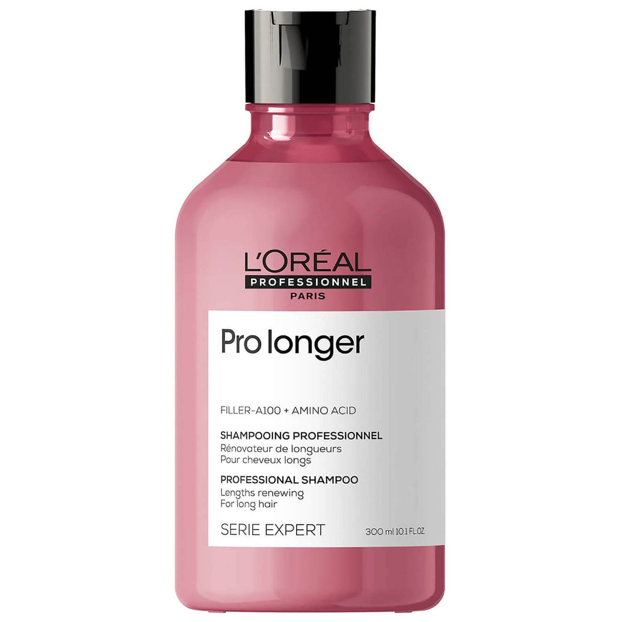 L'Oreal Professionnel, Serie Expert Pro Longer, Filler-A100 + Amino Acid, Hair Shampoo, Lengths Renewing, 300 ml - Feel You