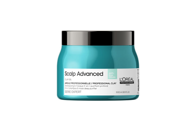L'Oreal Professionnel, Serie Expert Scalp Advanced, Hair Treatment Cream Mask, For Purifying, 500 ml - Feel You