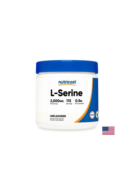 Памет и концентрация - Л-Серин (L-Serine), 227 g прах - Feel You