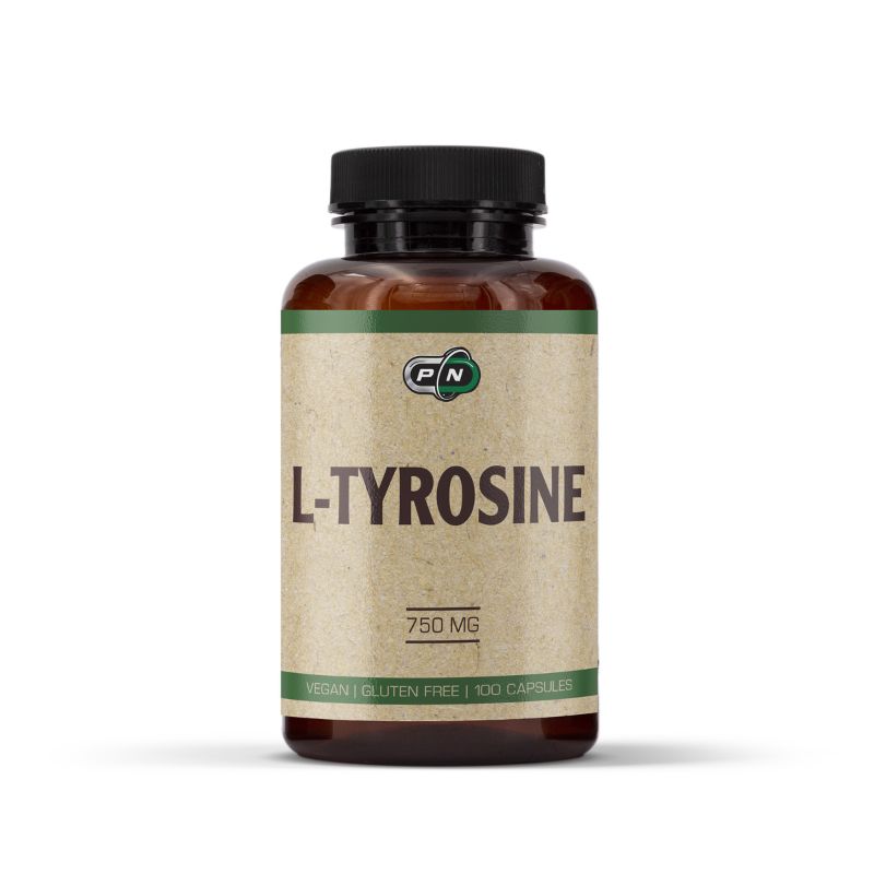 L-TYROSINE 750 mg - 100 vegan capsules