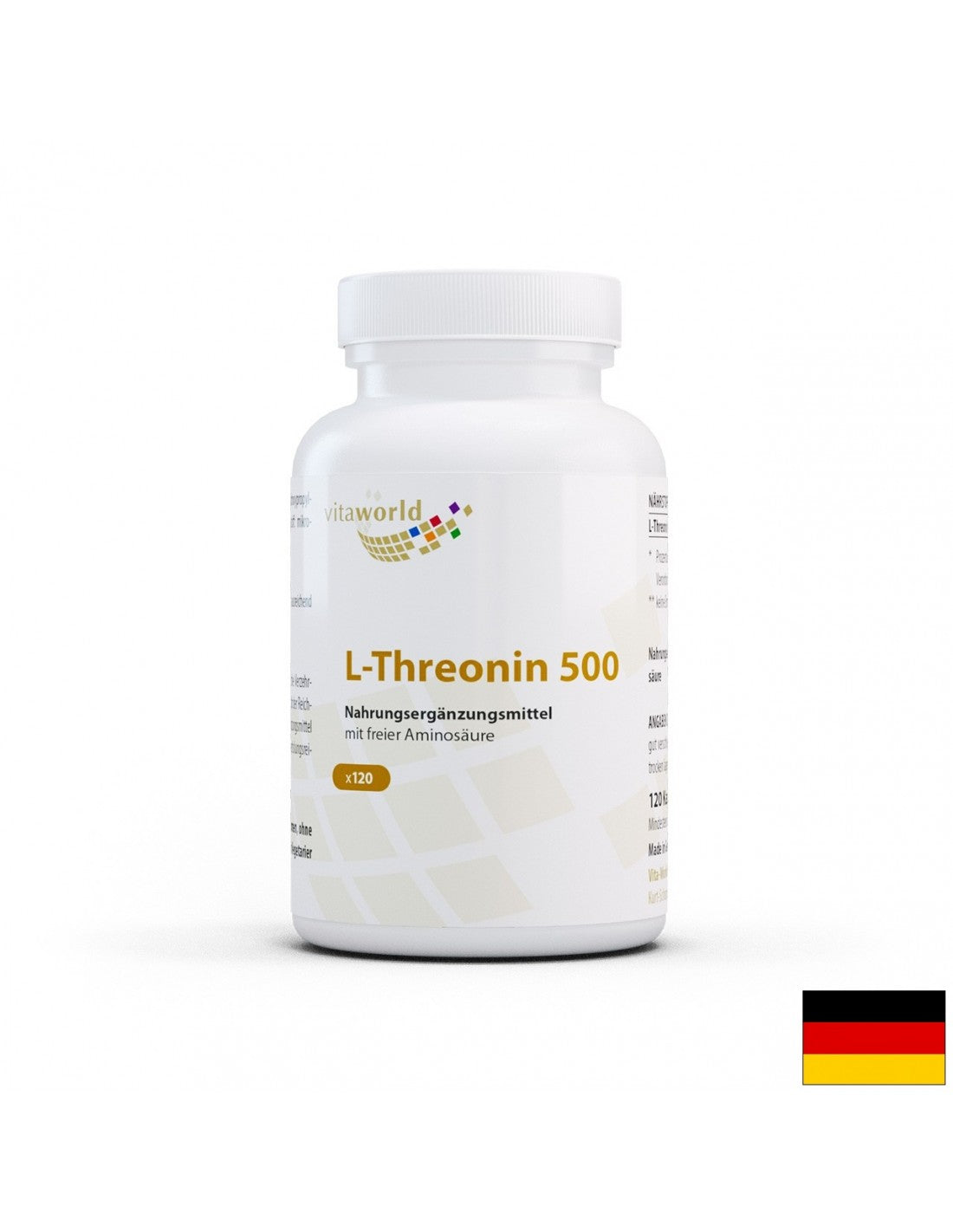 L-Threonin / Л-Треонин 500 mg, 120 капсули - Feel You