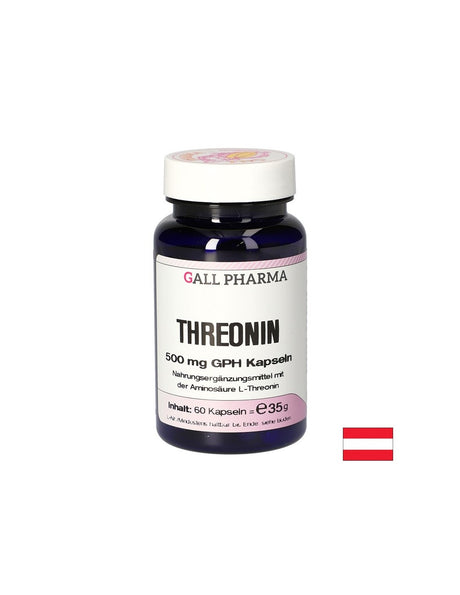 Грижа за костите и мускулите - L-Треонин (Threonin), 500 mg х 60 капсули - Feel You
