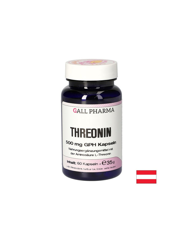 Грижа за костите и мускулите - L-Треонин (Threonin), 500 mg х 60 капсули - Feel You