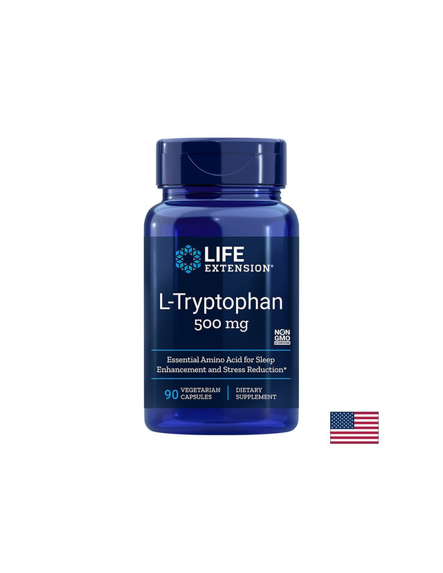 L-Tryptophan / Л-Триптофан 500 mg х 90 капсули - Feel You