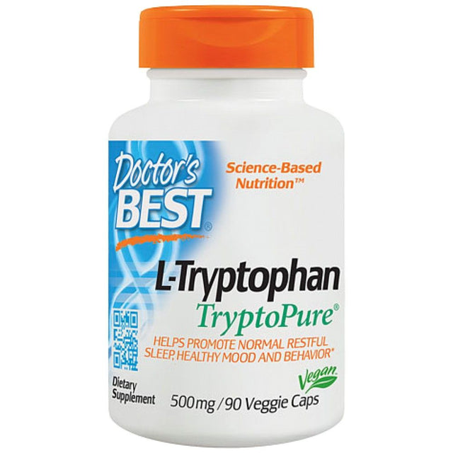 L-Tryptophan 500 mg | With TryptoPure - 90 капсули - Feel You