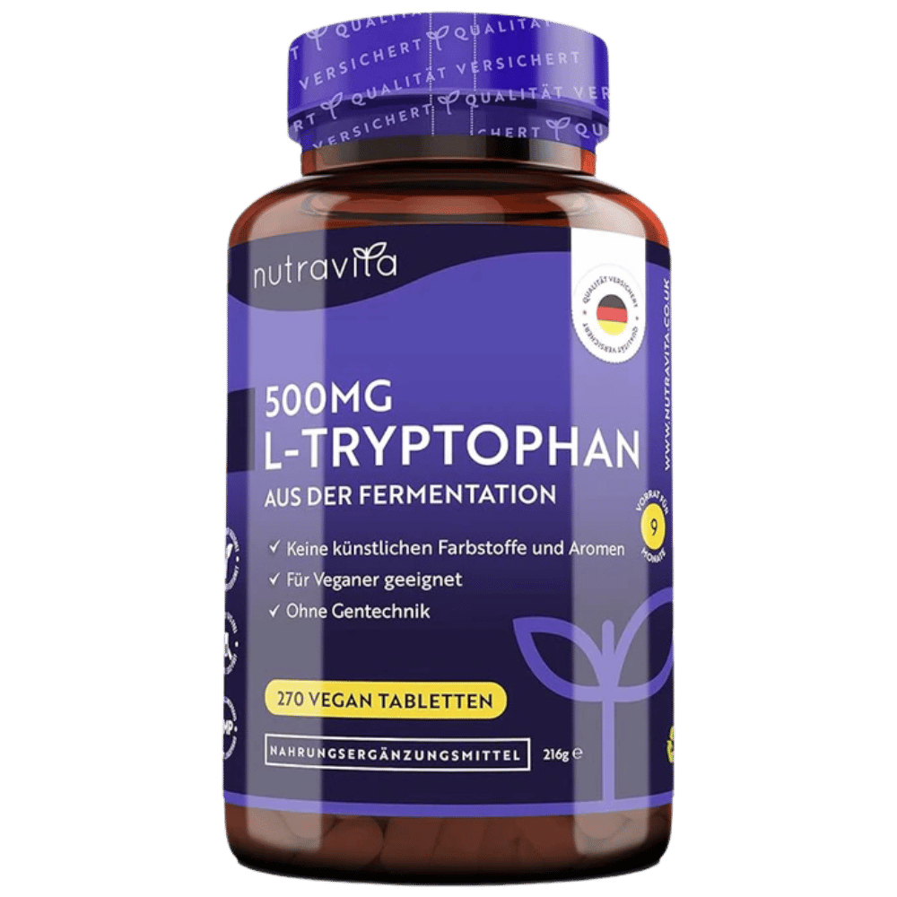 L-Tryptophan (Л-Триптофан) 500 мг 270 таблетки - Nutra Best Bulgaria