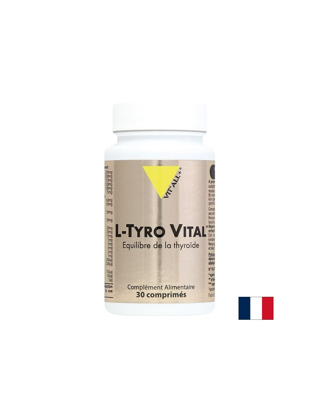 Тиро Витал (формула за щитовидна жлеза) L-Tyro Vital®, 30 таблетки - Feel You