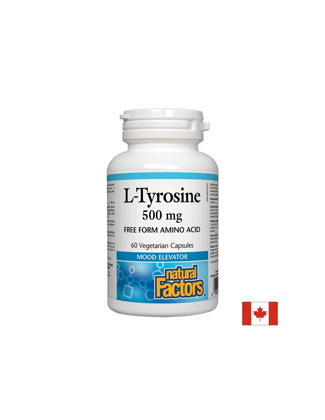 L-Tyrosine 500 mg - 60 капсули - Feel You