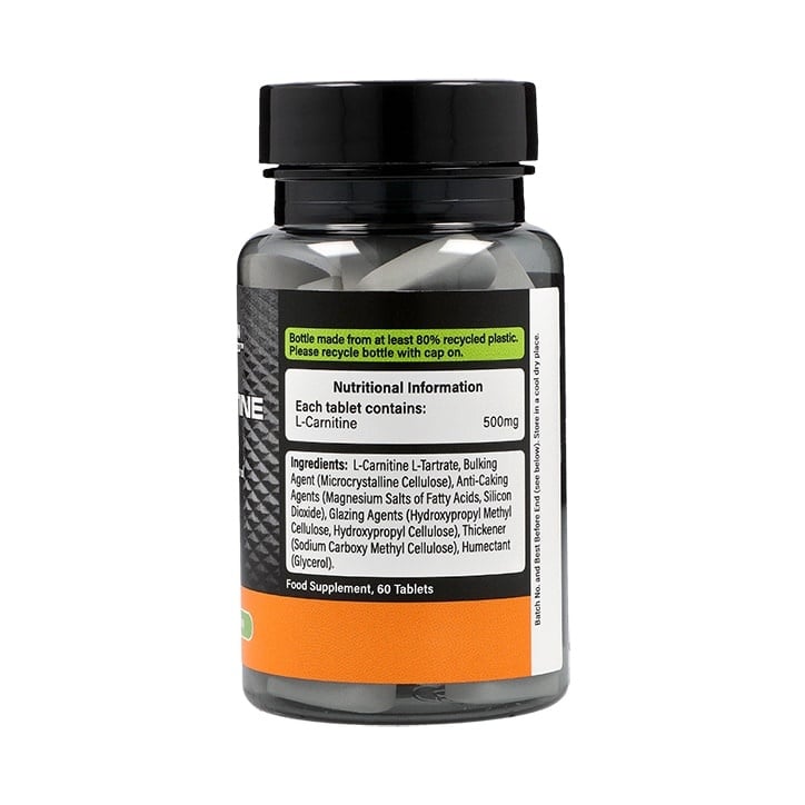Л-карнитин (L-carnitine) 500мг 60 таблетки, H&B - Feel You