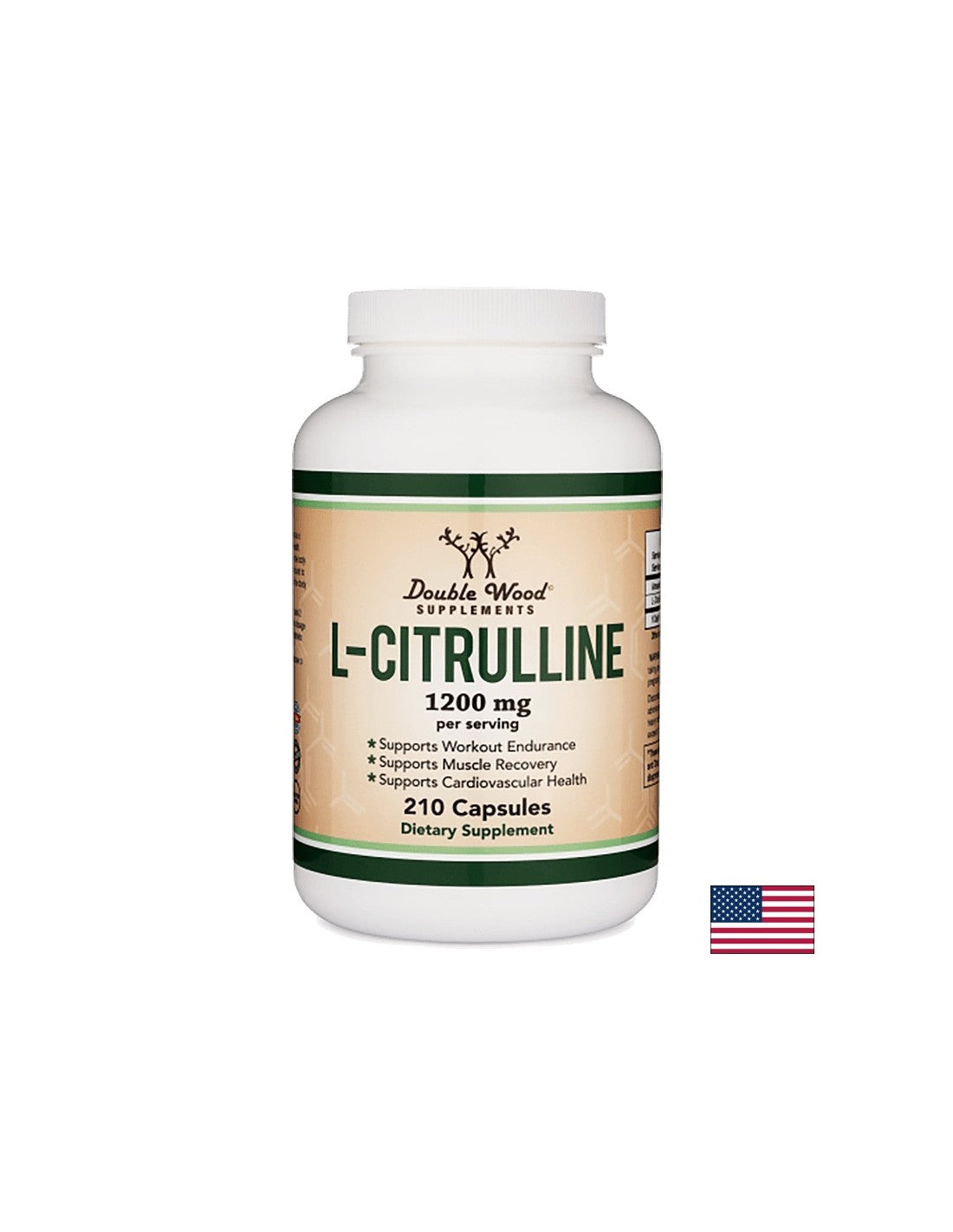 L-citrulline/ Л-цитрулин, 210 капсули Double Wood - Feel You