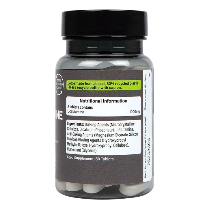 Л-глутамин (L-glutamine) 500мг 50 таблетки, H&B - Feel You
