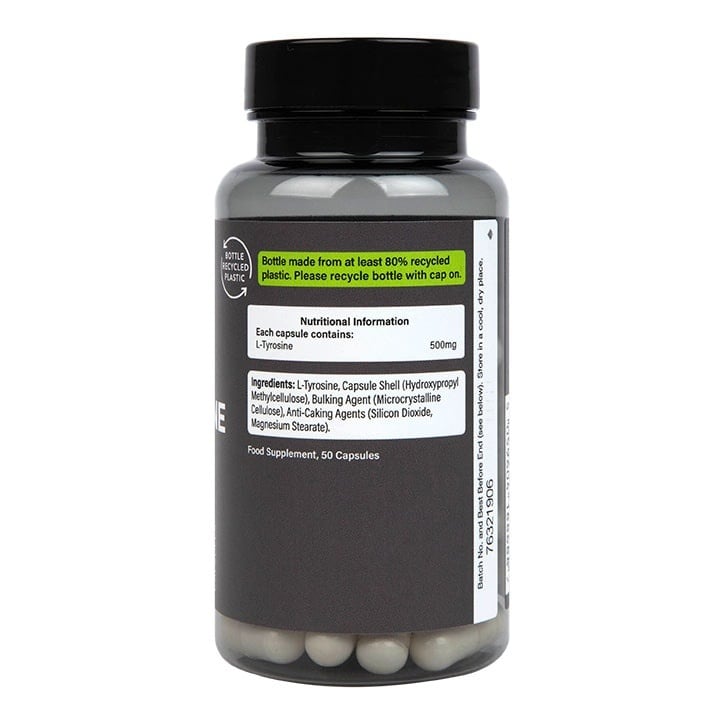 Л-тирозин (L-tyrosine) 500мг 50 капсули, H&B - Feel You