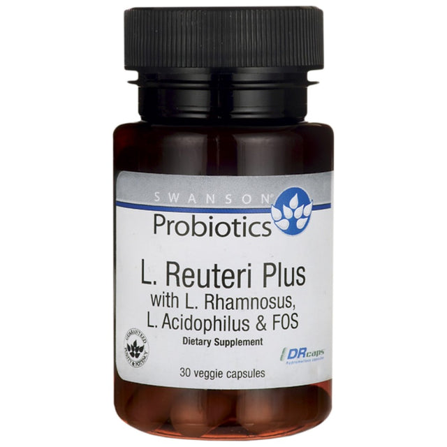 L. Reuteri Plus with L. Rhamnosus, L. Acidophilus and FOS 30 капсули - Feel You