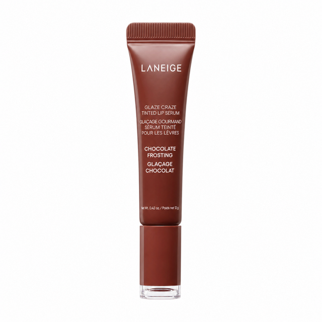 LANEIGE – Glaze Craze Tinted Lip Serum (Chocolate Frosting), 12g - Feel You