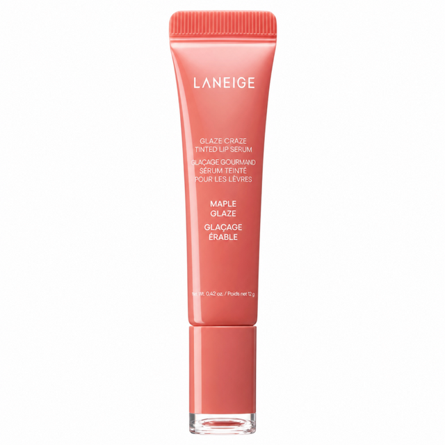 LANEIGE – Glaze Craze Tinted Lip Serum (Maple Glaze), 12g - Feel You