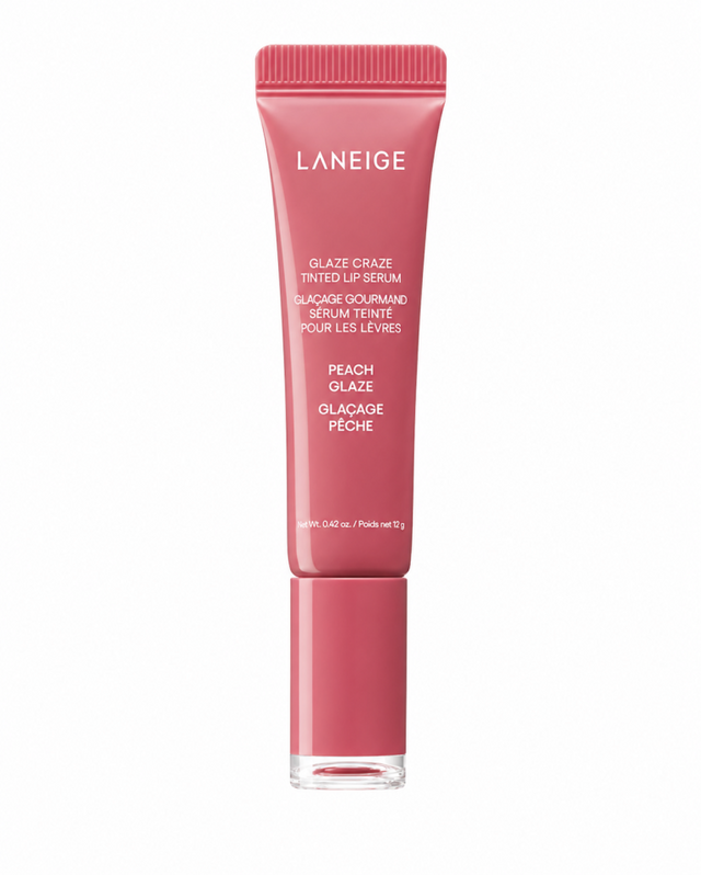 LANEIGE – Glaze Craze Tinted Lip Serum (Peach Glaze), 12g - Feel You