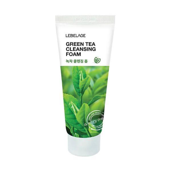 LEBELAGE - Green Tea Cleansing Foam, 100ml - Feel You