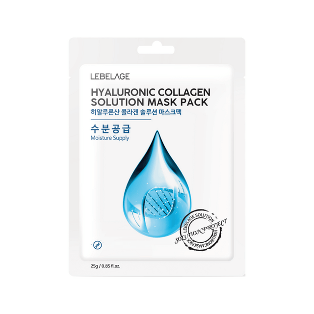 LEBELAGE - Hyaluronic Collagen Solution Mask Pack, 25g, 1pc - Feel You