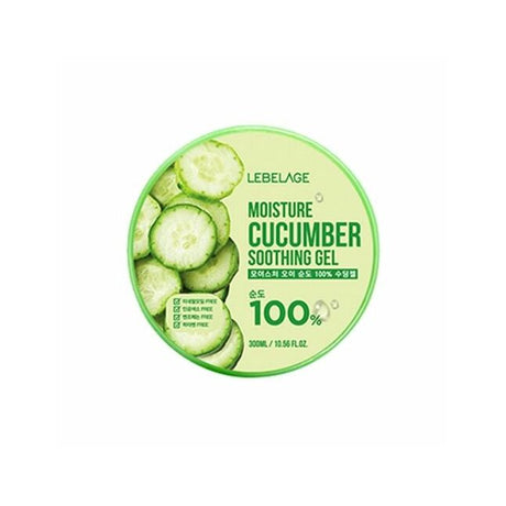 LEBELAGE - Moisture Cucumber Soothing Gel, 300ml - Feel You