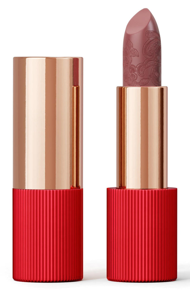 La Perla, Matte Silk, Matte, Cream Lipstick, 101, Nude Red, 3.5 g - Feel You