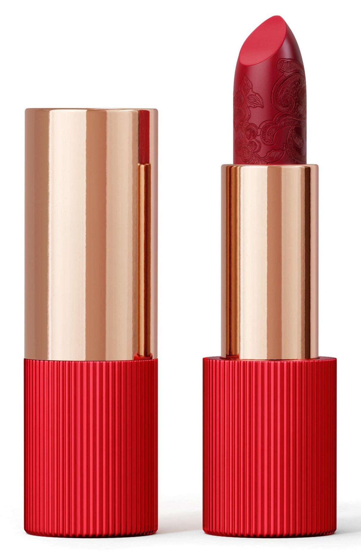 La Perla, Matte Silk, Matte, Cream Lipstick, 106, Venetian Red, 3.5 g - Feel You