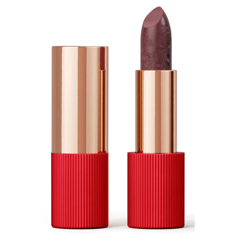 La Perla, Matte Silk, Matte, Cream Lipstick, 108, Plum Red, 3.5 g *Tester - Feel You