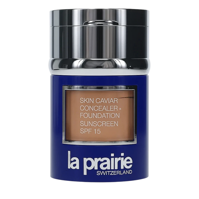 La Prairie, Skin Caviar, High Coverage, Liquid Foundation, NW-40, Almond Beige, SPF 15, Refill, Refillable, 15 ml *Tester - Feel You