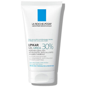 La Roche-Posay - Lipikar Urea 30% Hydrating Exfoliating Gel - Hydratační gel pro extrémně suchou pokožku - 50ml - Feel You