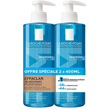 La Roche-Posay - Purifying Foaming Gel Duo - Sada čisticích gelů - 400ml - Feel You