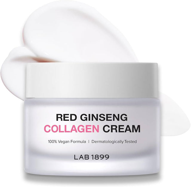 Lab 1899, Red Ginseng, Collagen, Improves skin elasticity, Cream, For Face, 50 ml - Feel You