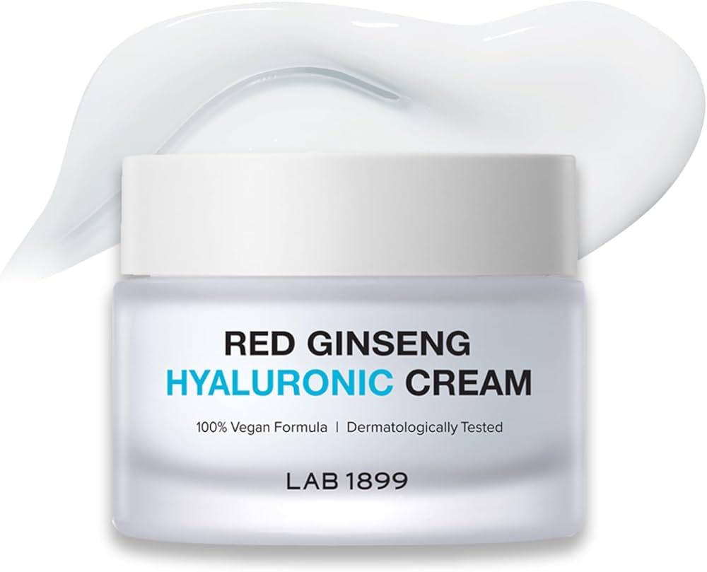 Lab 1899, Red Ginseng, Hyaluronic, Intense Hydration, Cream, For Face, 50 ml - Feel You