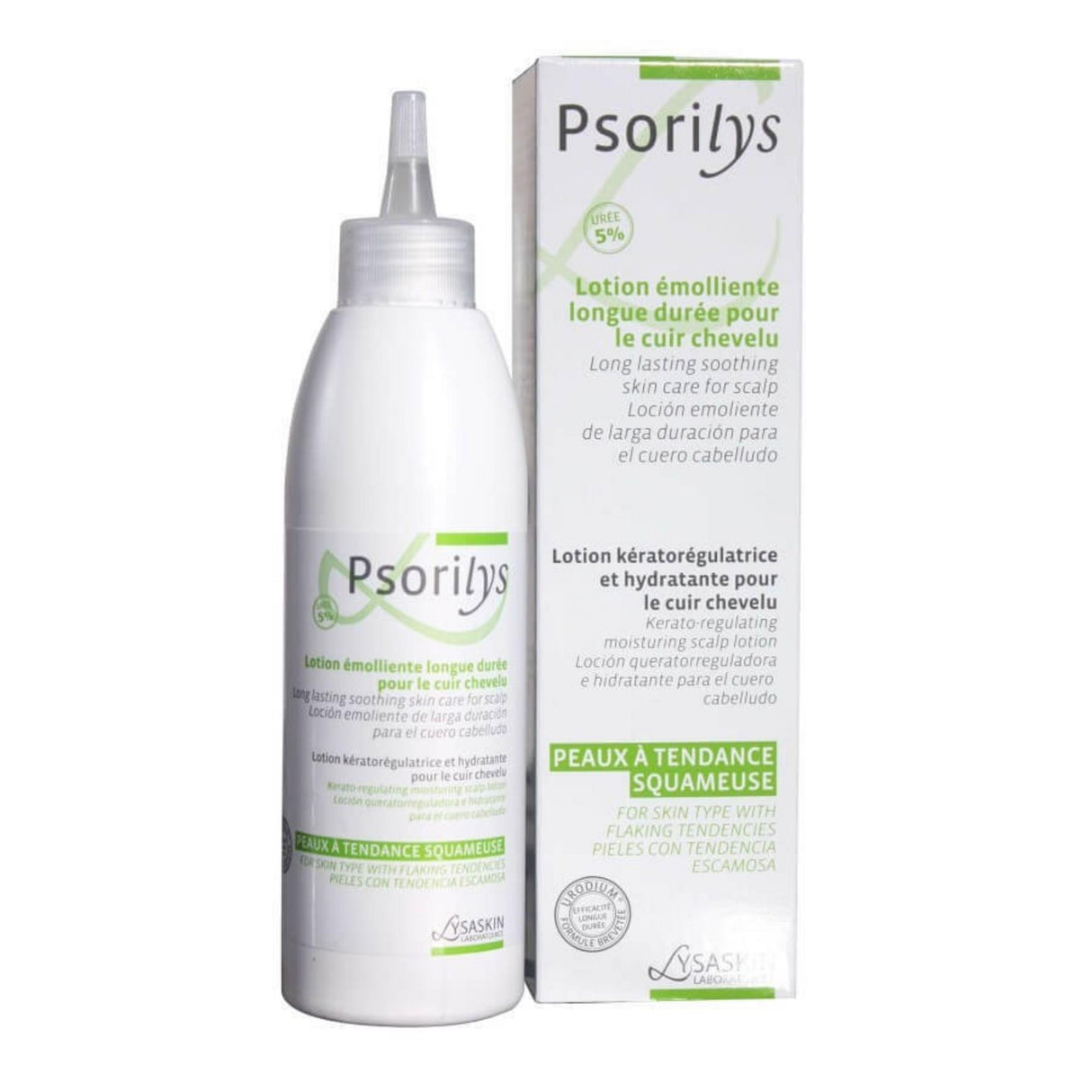 Lab Lysaskin, Psorilys, Hair Treatment Shampoo, Kerato-Reducing, For Dry/Flaky Scalp, 150 ml - Feel You