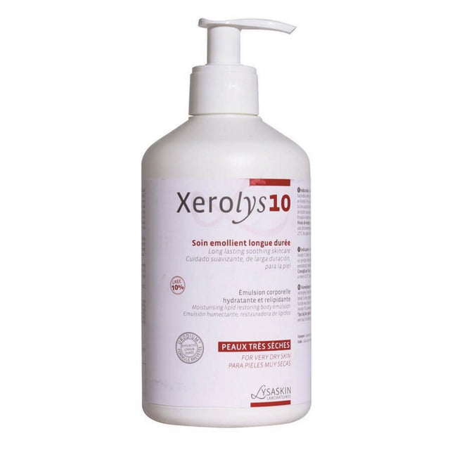 Lab Lysaskin, Xerolys 10, Urodium, Emollient, Daily, Emulsion, For Face, 200 ml - Feel You