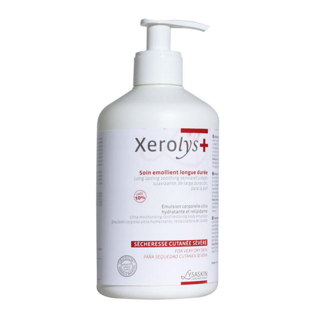 Lab Lysaskin, Xerolys+, Urea, Emollient, Body Emulsion, For Face & Body, Daily, 500 ml - Feel You