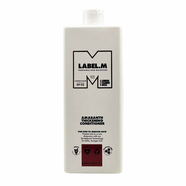 Label.M, Amaranth Thickening, Hair Conditioner, Densifying, 1000 ml - Feel You