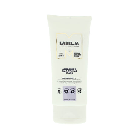 Label.M, Anti-Frizz, Hair Treatment Cream Mask, Smoothing, 200 ml - Feel You