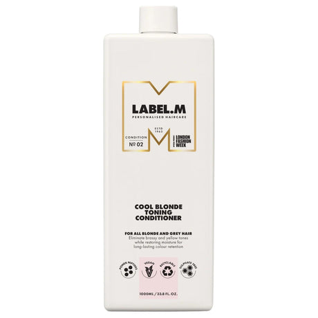 Label.M, Cool Blonde, Hair Conditioner, For Neutralisation Of Yellow Tones, 1000 ml - Feel You