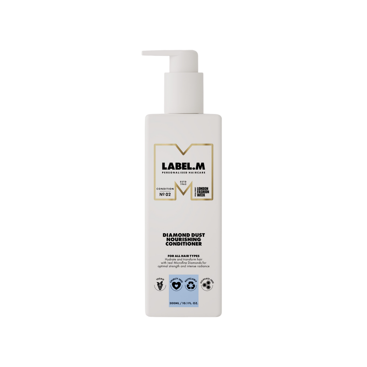 Label.M, Diamond Dust, Hair Conditioner, Nourishing, 300 ml - Feel You