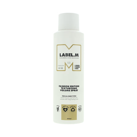 Label.M, Fashion Edition, Hair Spray, For Volume & Texture, Long-Lasting Hold, 200 ml - Feel You