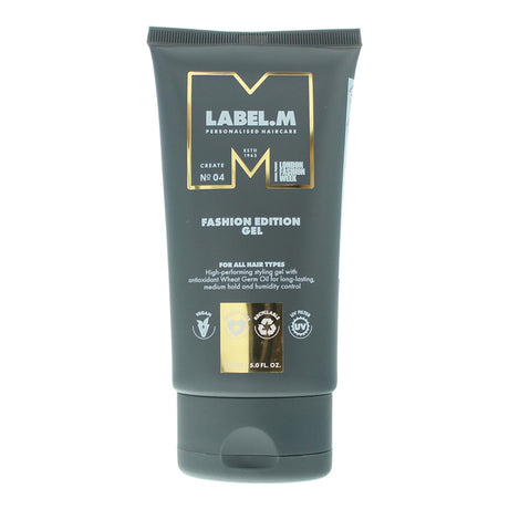 Label.M, Fashion Edition, Hair Styling Gel, Humidity Resistant, Medium Hold, 150 ml - Feel You